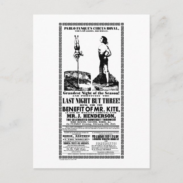 Herr Kite - Postcard Postkarte (Vorderseite)