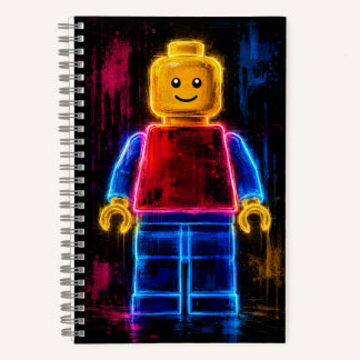 Herr Lego Mann Spiralblock Notizbuch