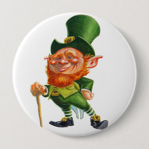 HERR LEPRECHAUN BUTTON
