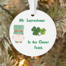 Herr Leprechaun im Kleber-Patch
