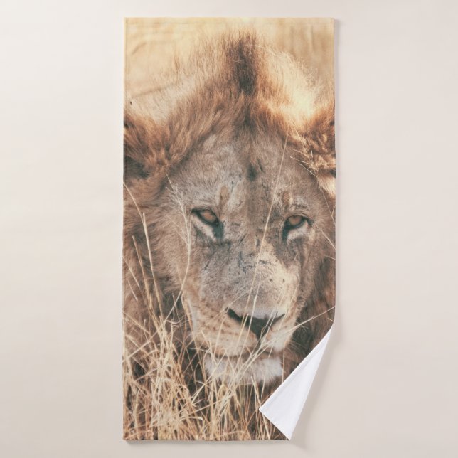 HERR LION KING BADEHANDTUCH (Badehandtuch)