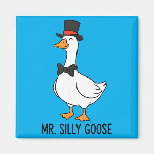 Herr lustige Gans Paar passende Hochzeit lustig lu Magnet