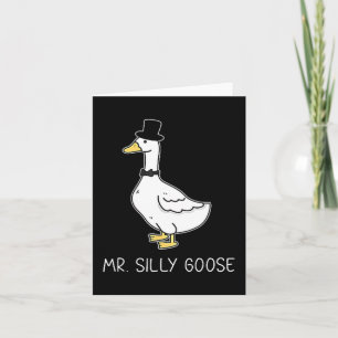Herr lustige Gans Paar passende Hochzeit lustige M Karte