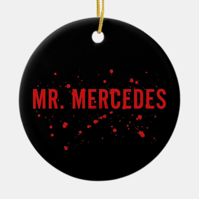 Herr Mercedes Logo Keramikornament (Vorne)