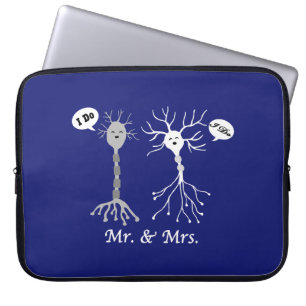 Herr & Mrs. Neuron Laptopschutzhülle