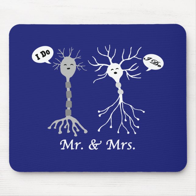 Herr & Mrs. Neuron Mousepad (Vorne)