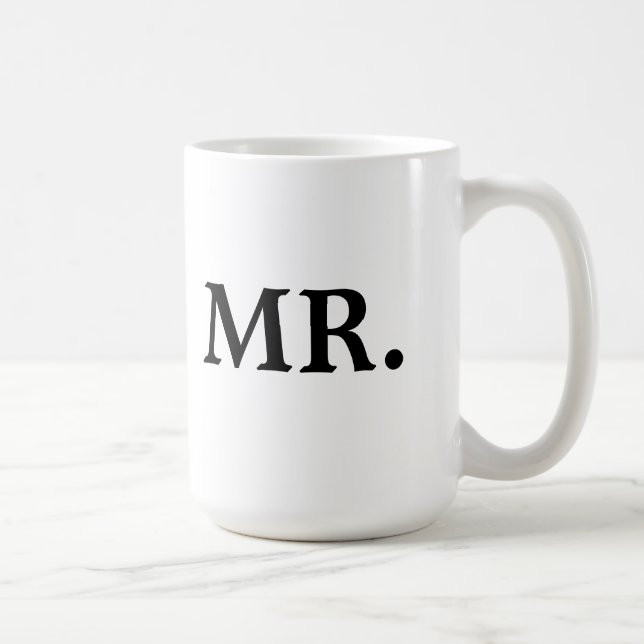 Herr Mug Kaffeetasse (Rechts)