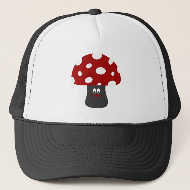 Herr Mushroom Truckerkappe (Vorderseite)