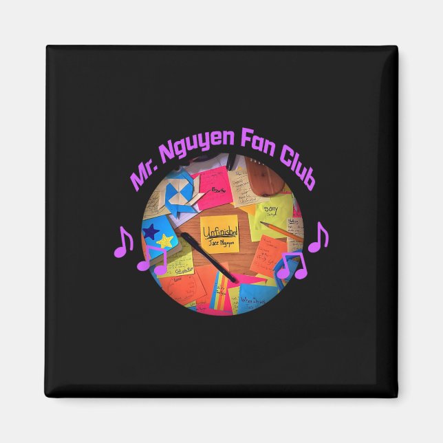 Herr Nguyen Fan Club Magnet (Vorne)