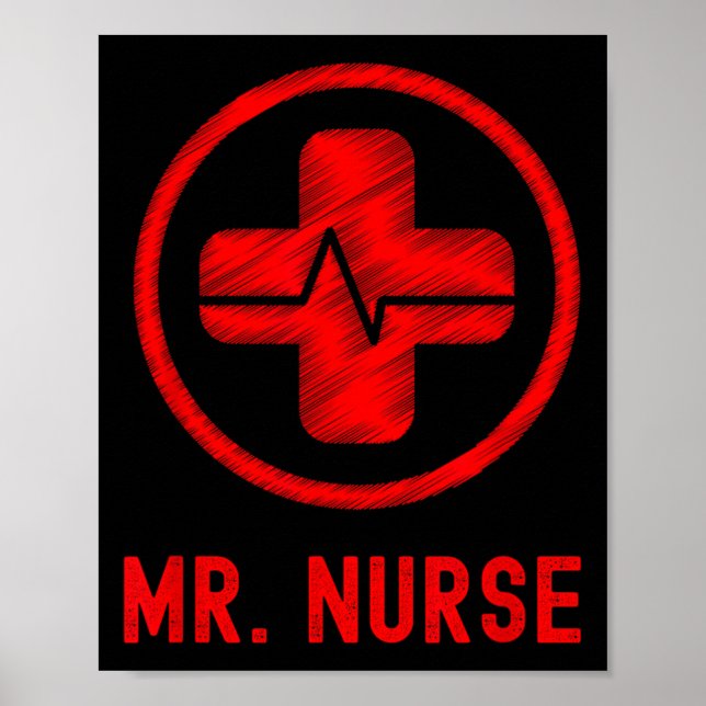 Herr Nurse Poster (Vorne)
