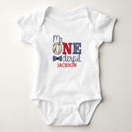 Herr ONEderful Baby Jersey Bodysuit Strampler