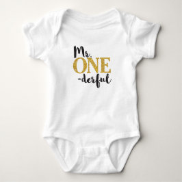 Herr ONEderful Baby Jersey Bodysuit Strampler
