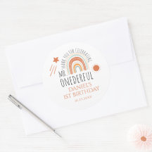 HERR Onederful Boho Rainbow Erster Geburtstag