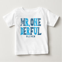 Herr Onederful First Birthday Baby Bodysuit