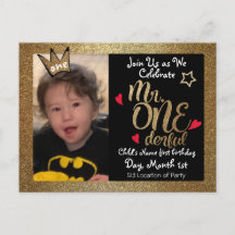 Herr Onederful First Birthday Invites