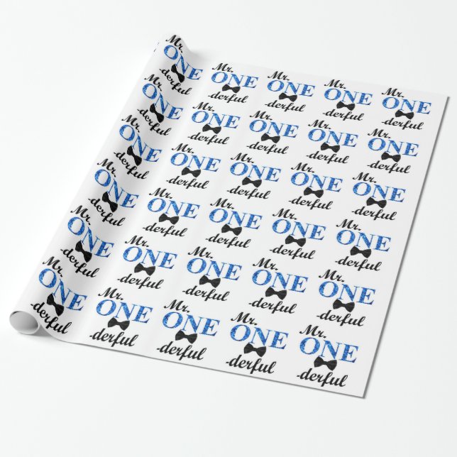 Herr ONEderful Wrapping Paper Geschenkpapier (Ungerollt)