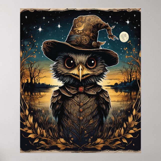 Herr Owl Poster (Vorne)