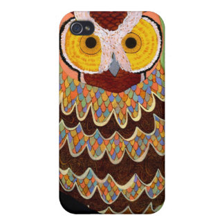 Herr Pattern Owl iphone 4 Etui Fürs iPhone 4