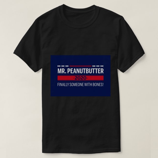 Herr Peanutbutter 2020 Maske T-Shirt (Design vorne)