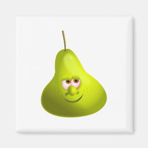 Herr Pear Magnet