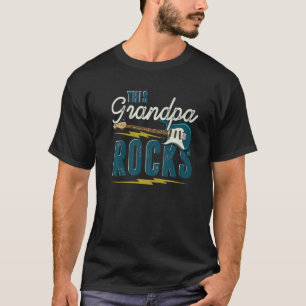 Herr Pensionierter Bassgitarrist Bassist Opa Music T-Shirt