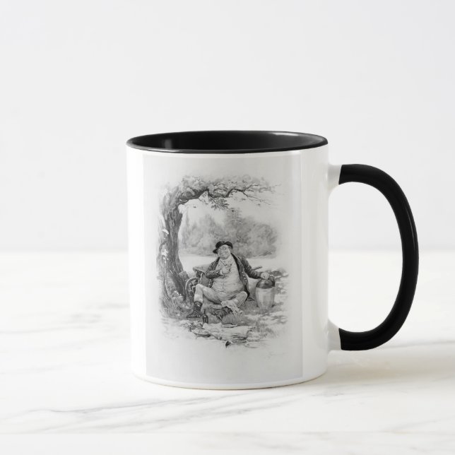 Herr Pickwick, von 'Charles Dickens: Ein Klatsch Tasse (Rechts)