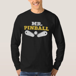 Herr Pinball-Automaten-Spieler-Partner schauen Män T-Shirt