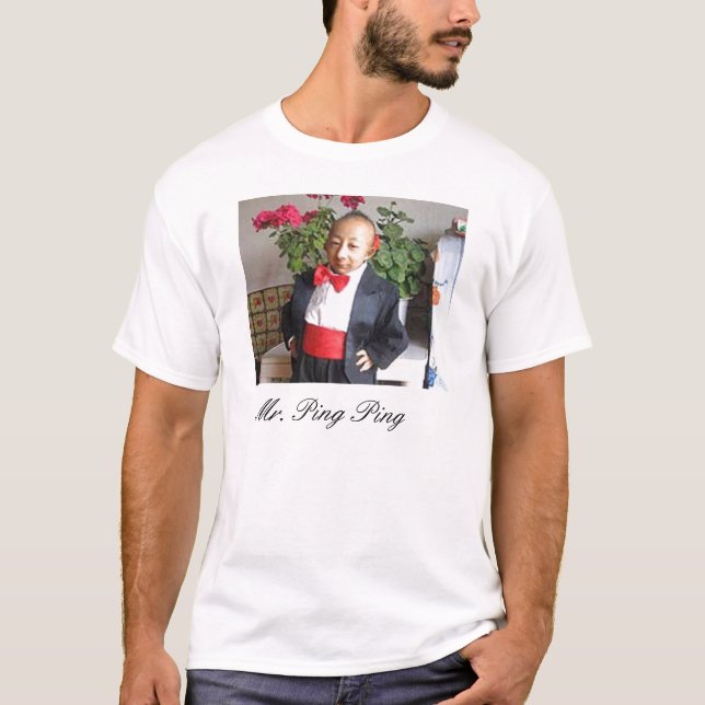 Herr Ping Ping T-Shirt (Vorderseite)