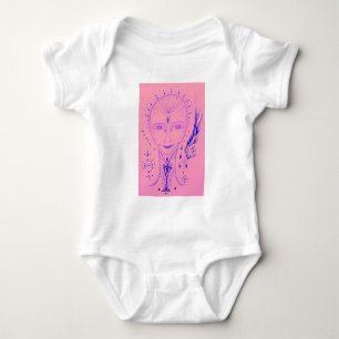 Herr Pink Baby Strampler