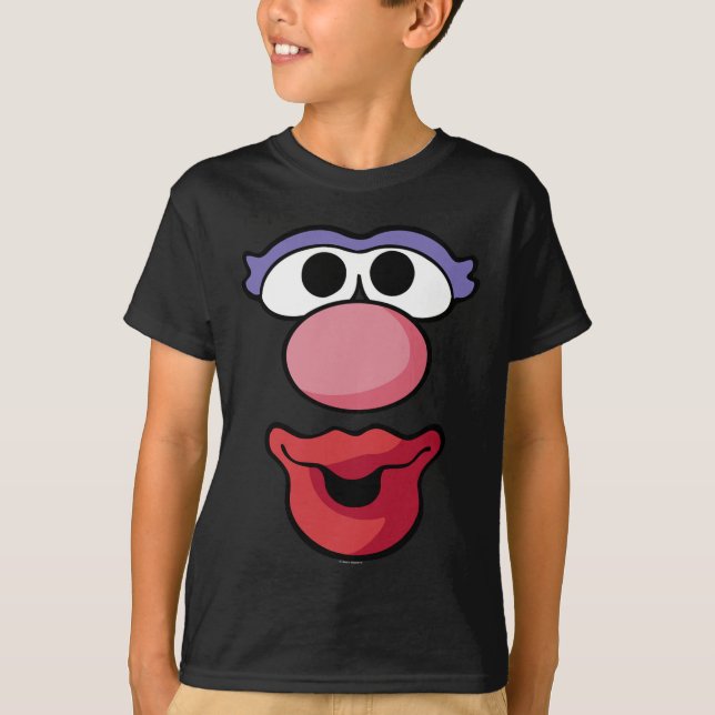 Herr Potato Head Halloween Frau Potato Head Big Fa T-Shirt (Vorderseite)