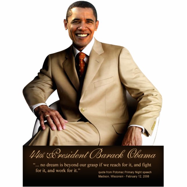 Herr Präsident (Classic) Fotoskulptur (Vorne)