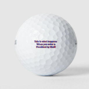Herr Präsident Golfball