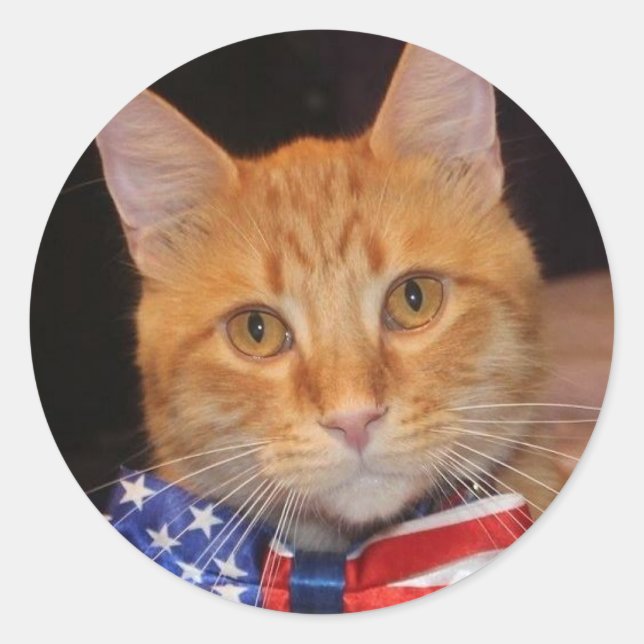 Herr Präsident, Lieben Stickers! Runder Aufkleber (Vorderseite)