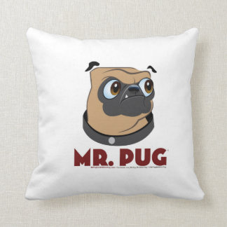 Herr Pug und Herr. Anderes Mops-Kissen Kissen