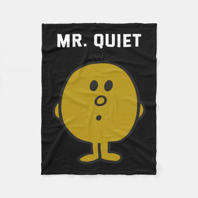 Herr Quiet Design Fleecedecke (Vorderseite)