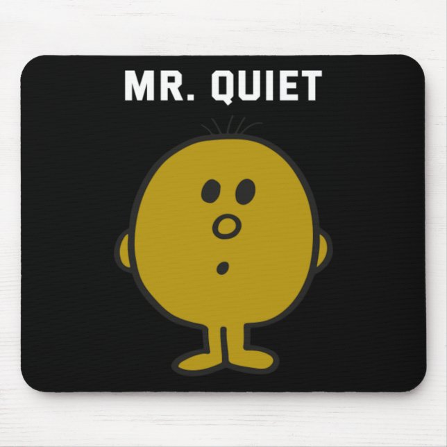 Herr Quiet Design Mousepad (Vorne)