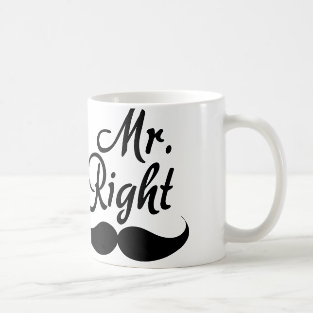 Herr Right Kaffeetasse (Rechts)