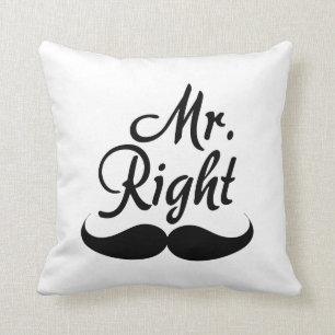 Herr Right Kissen