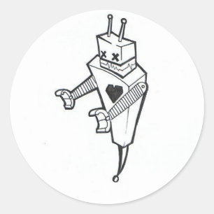 Herr Robotix Sticker