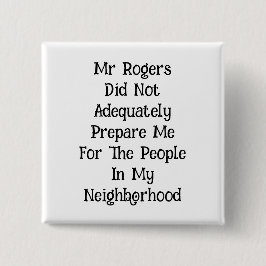Herr Rogers Button