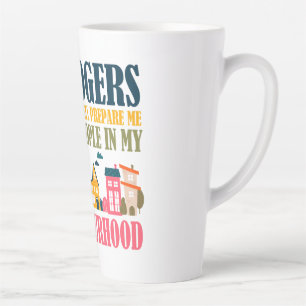 Herr Rogers hat mich in meiner Nachbarschaft nicht Milchtasse