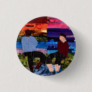 Herr Rogers und Officer Clemmons Button