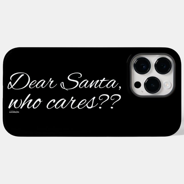 HERR SANTA, WER HAT KEINE? Case-Mate iPhone 14 PRO MAX HÜLLE (Rückseite (Horizontal))