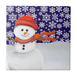 Herr Schneemann Fliese