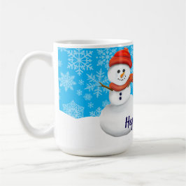 Herr Schneemann Frohe Feiertage Kaffeetasse