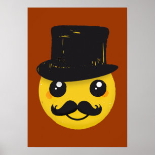 Herr Schnurrbartposter Poster