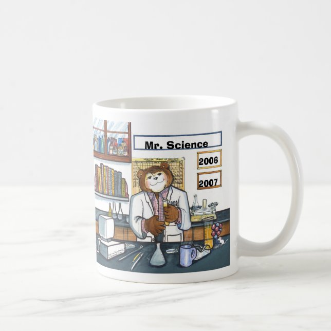 Herr Science Mug Kaffeetasse (Rechts)