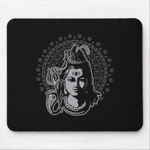 Herr Shiva Hindu Gott Mahadeva Dreizack Hinduismus Mousepad