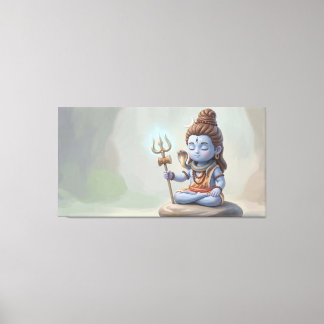 Herr Shiva Leinwanddruck (Vorderseite)