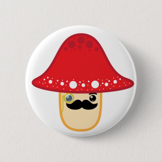 Herr shroom button (Vorderseite)